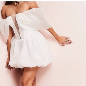 ASOS Luxe Bridal Mini Dress